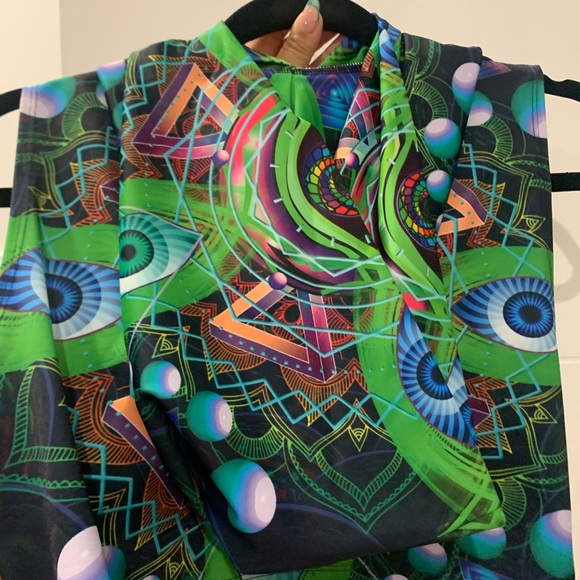 DEVIL WALKING Trippy Eye Rave Set - Picture 3 of 5